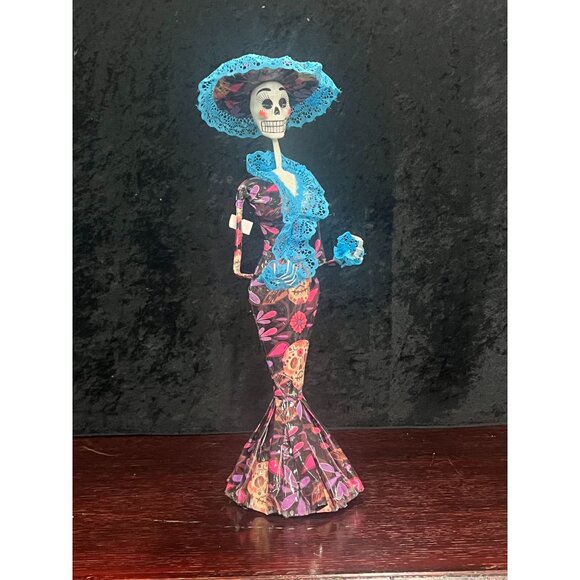 Day of the Dead Handmade Paper Mache - Picture 1 of 1
